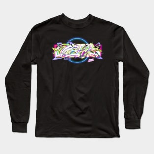 OSEN' (autumn) - mini collection of neon graffiti "seasons" Long Sleeve T-Shirt